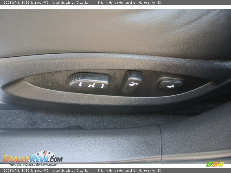 2008 Infiniti EX 35 Journey AWD Moonlight White / Graphite Photo #9