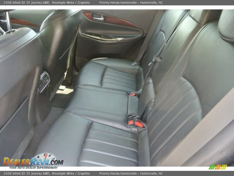 2008 Infiniti EX 35 Journey AWD Moonlight White / Graphite Photo #20