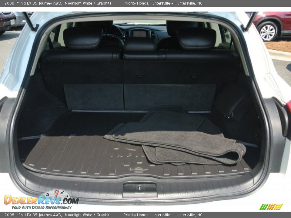 2008 Infiniti EX 35 Journey AWD Moonlight White / Graphite Photo #21