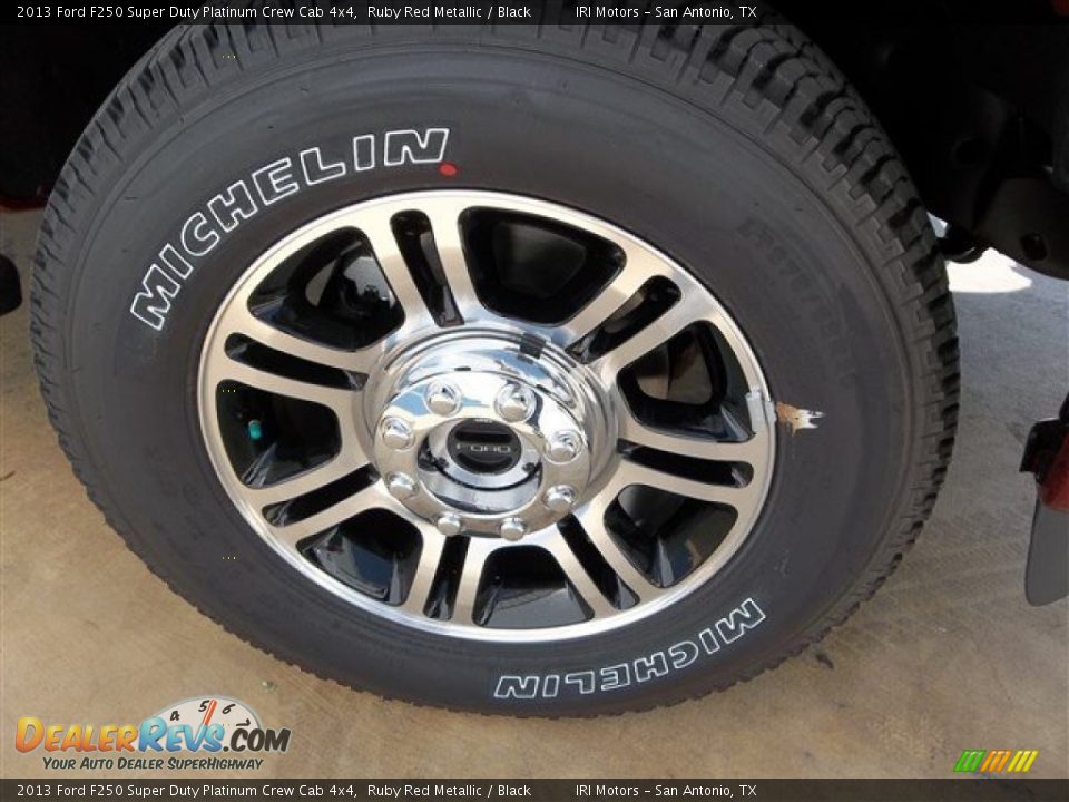 2013 Ford F250 Super Duty Platinum Crew Cab 4x4 Wheel Photo #17