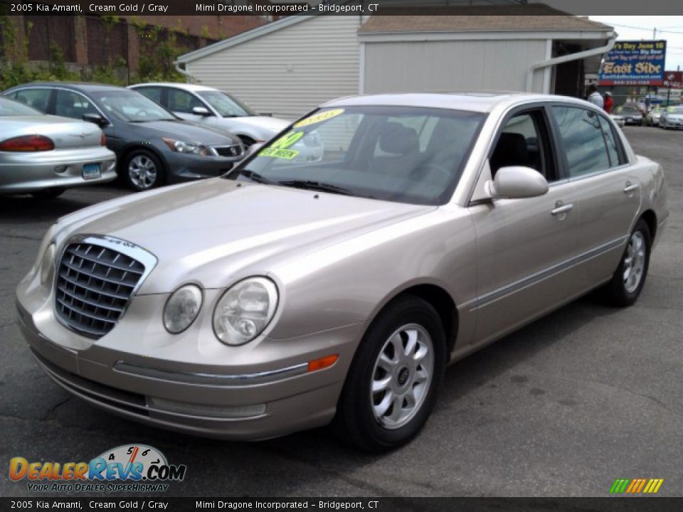 2005 Kia Amanti Cream Gold / Gray Photo #1