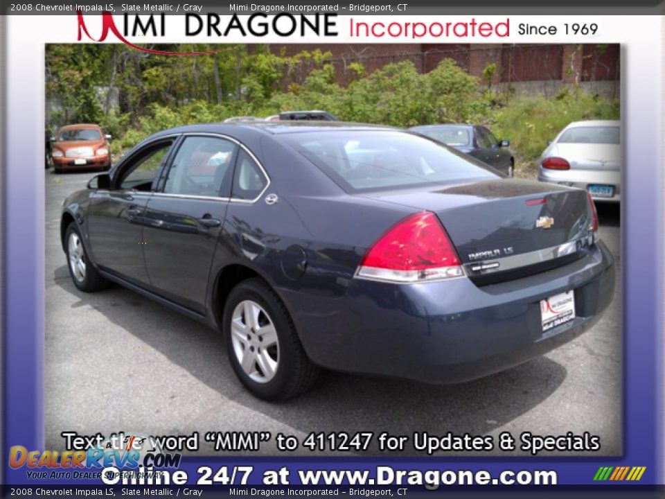 2008 Chevrolet Impala LS Slate Metallic / Gray Photo #7