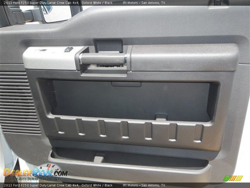 2013 Ford F250 Super Duty Lariat Crew Cab 4x4 Oxford White / Black Photo #25