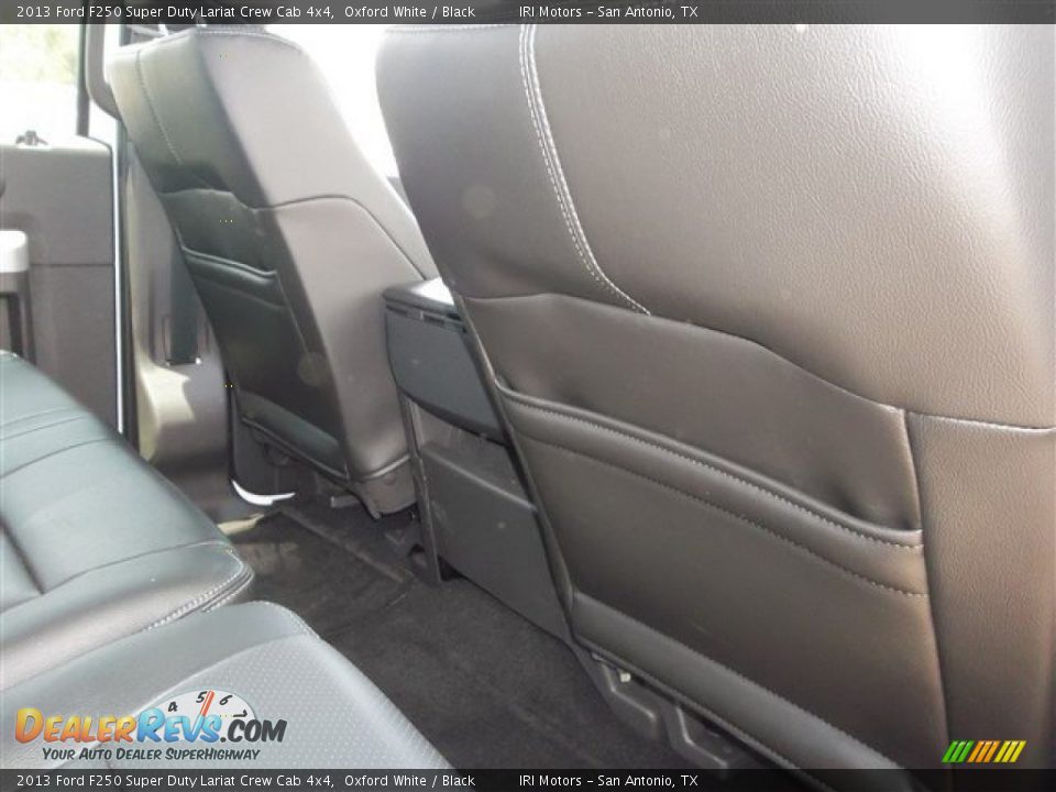 2013 Ford F250 Super Duty Lariat Crew Cab 4x4 Oxford White / Black Photo #29