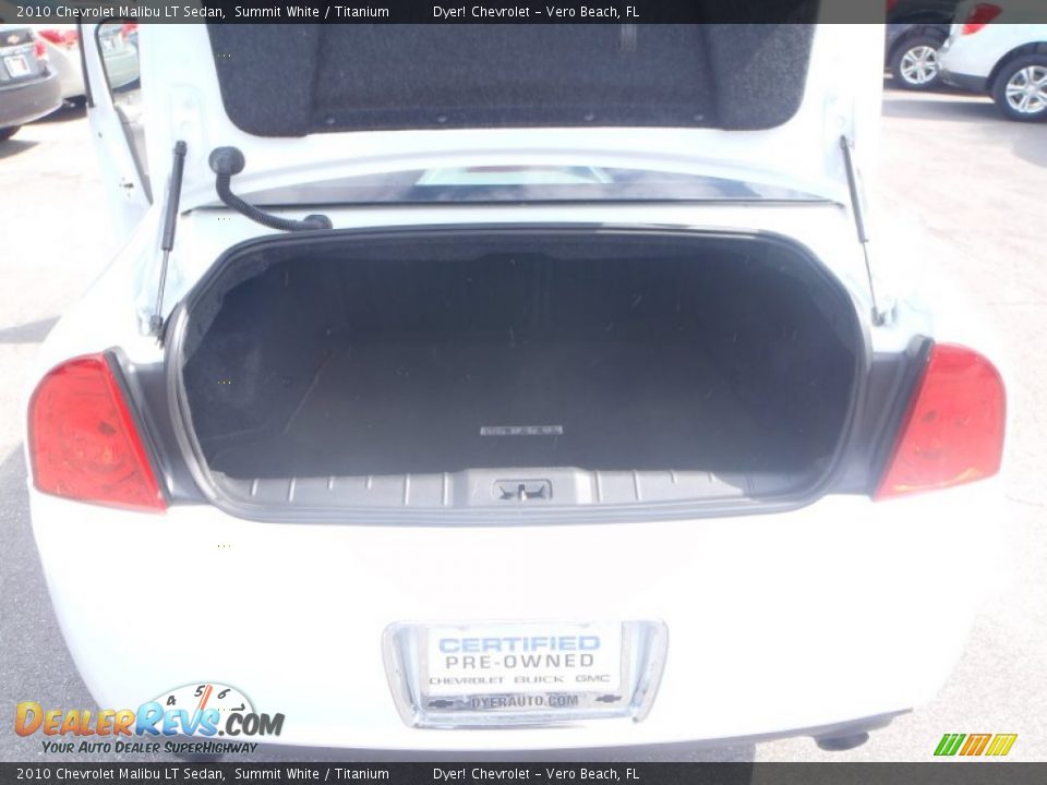 2010 Chevrolet Malibu LT Sedan Summit White / Titanium Photo #6