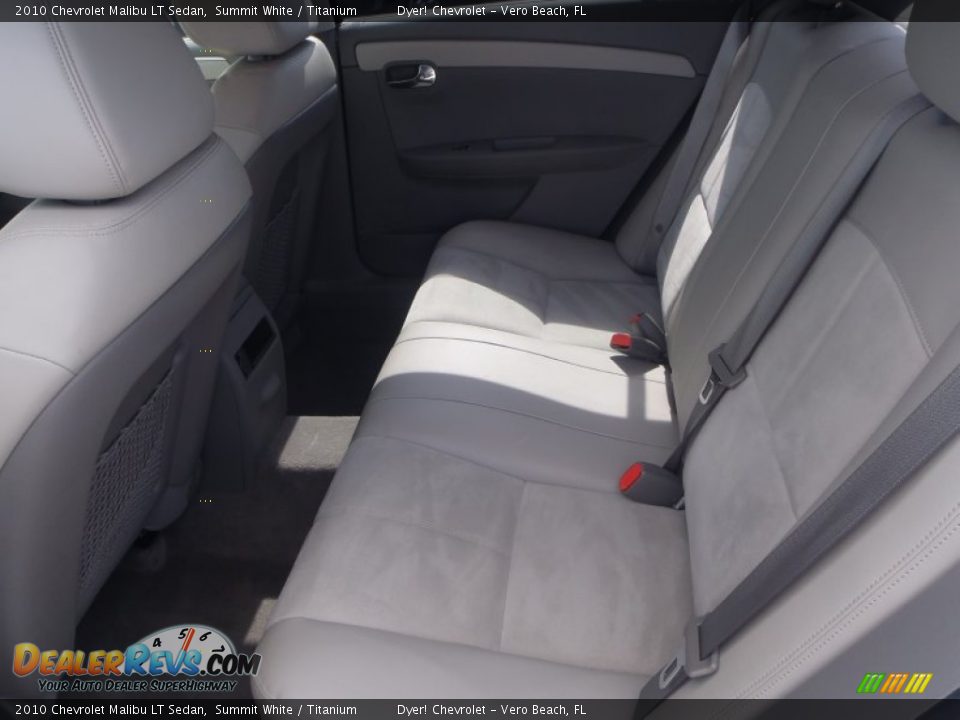 2010 Chevrolet Malibu LT Sedan Summit White / Titanium Photo #22