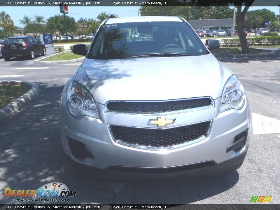 2013 Chevrolet Equinox LS Silver Ice Metallic / Jet Black Photo #2
