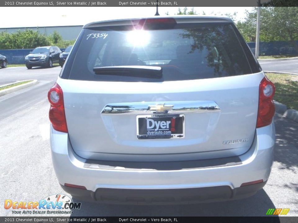 2013 Chevrolet Equinox LS Silver Ice Metallic / Jet Black Photo #5