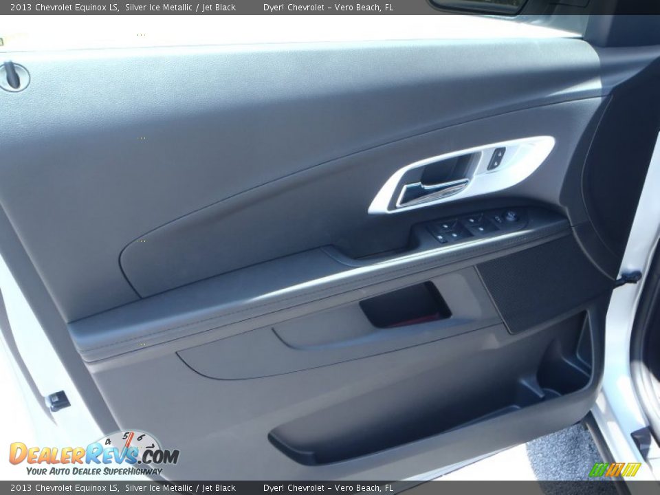 2013 Chevrolet Equinox LS Silver Ice Metallic / Jet Black Photo #8