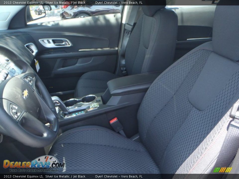 2013 Chevrolet Equinox LS Silver Ice Metallic / Jet Black Photo #9