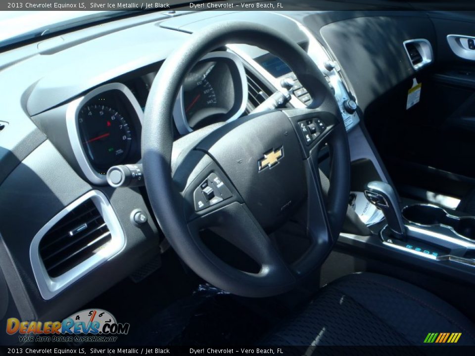 2013 Chevrolet Equinox LS Silver Ice Metallic / Jet Black Photo #11