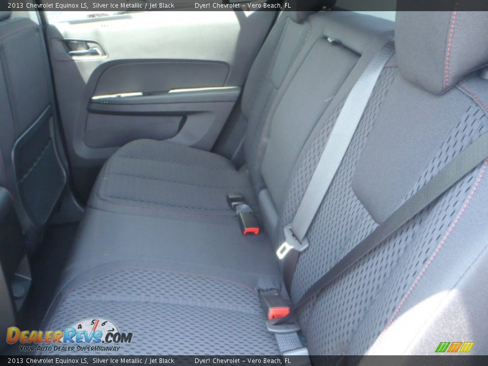 2013 Chevrolet Equinox LS Silver Ice Metallic / Jet Black Photo #17