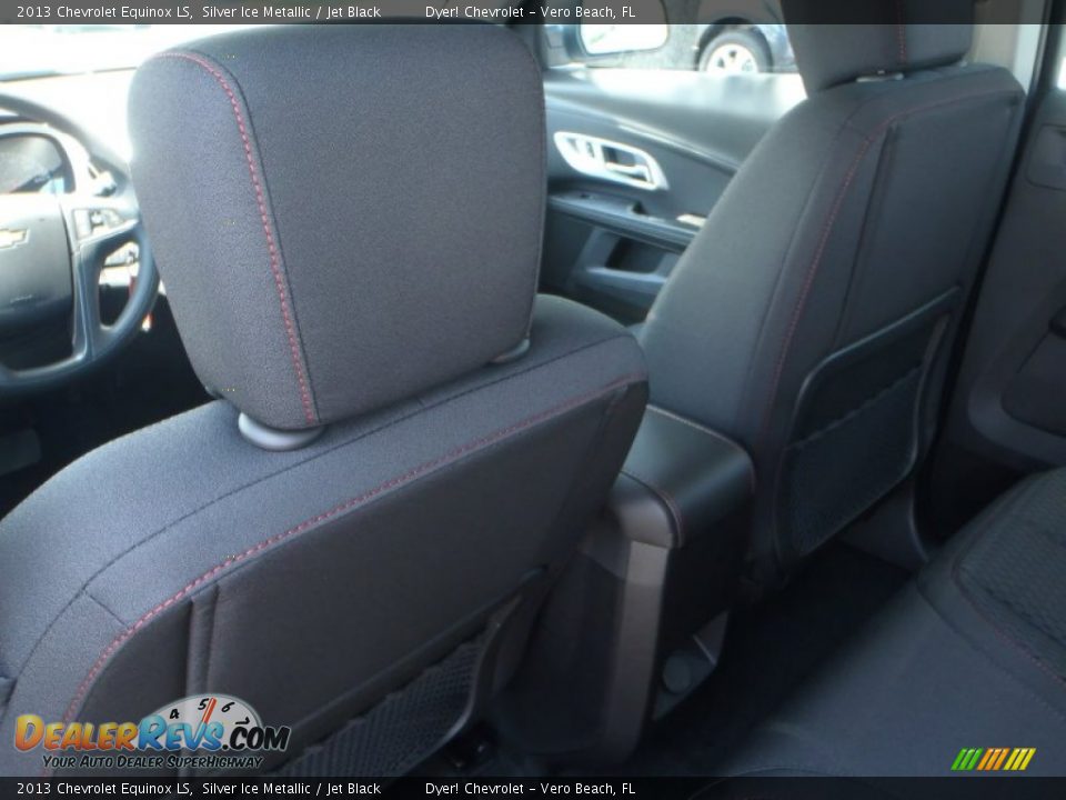 2013 Chevrolet Equinox LS Silver Ice Metallic / Jet Black Photo #18