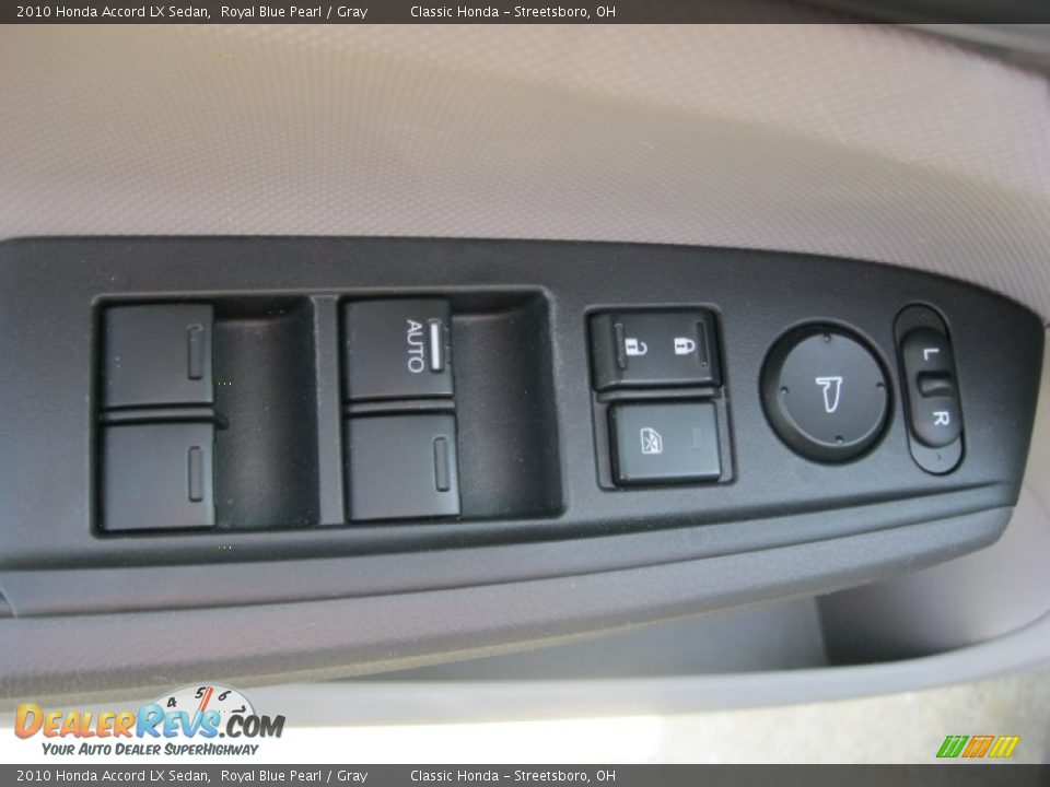 2010 Honda Accord LX Sedan Royal Blue Pearl / Gray Photo #13