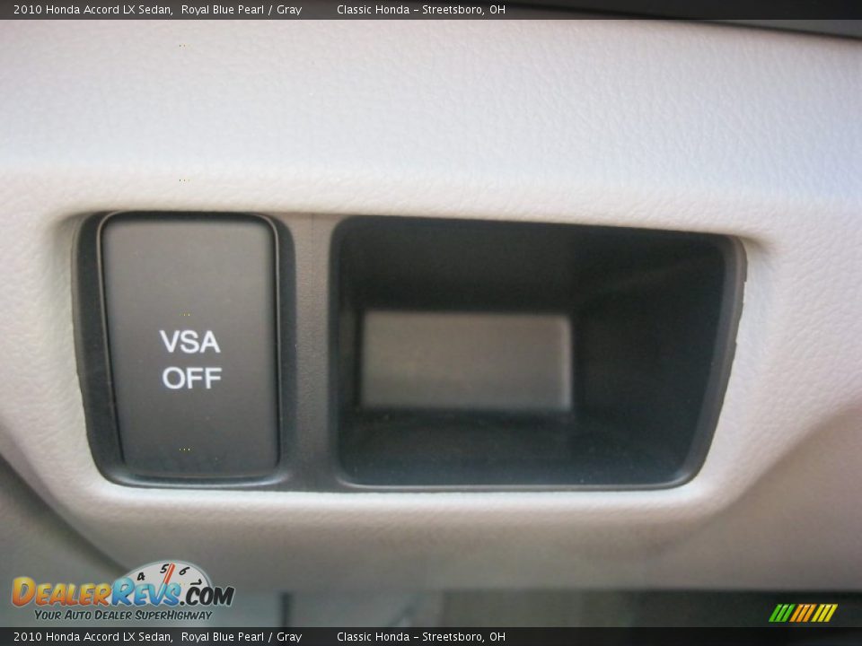 2010 Honda Accord LX Sedan Royal Blue Pearl / Gray Photo #16