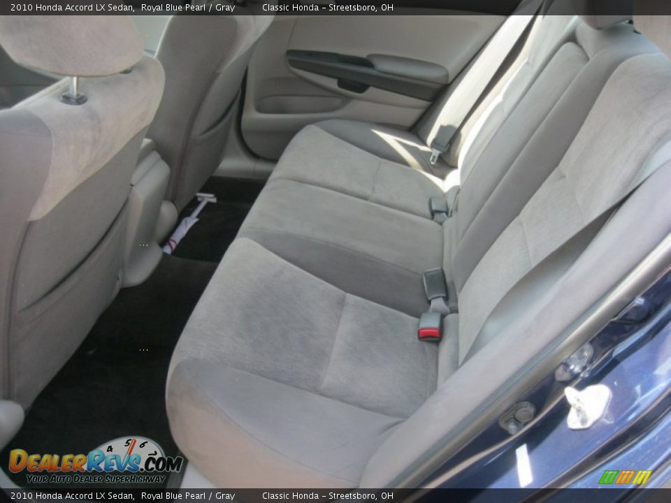 2010 Honda Accord LX Sedan Royal Blue Pearl / Gray Photo #28