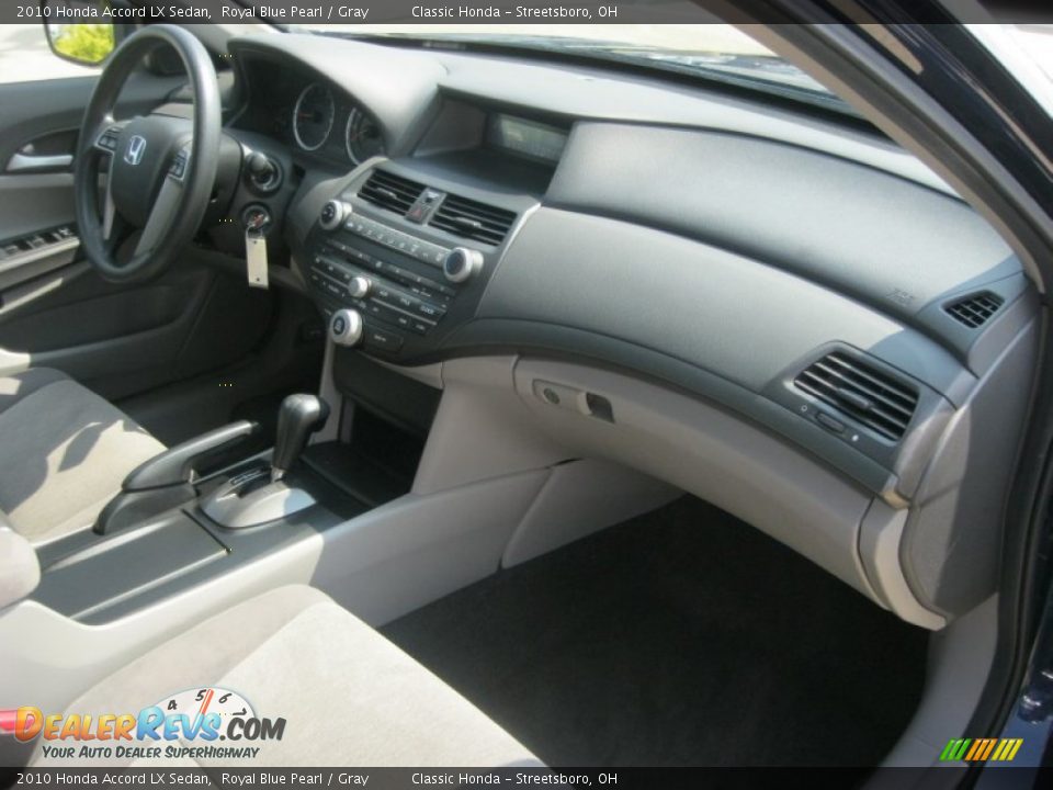 2010 Honda Accord LX Sedan Royal Blue Pearl / Gray Photo #32