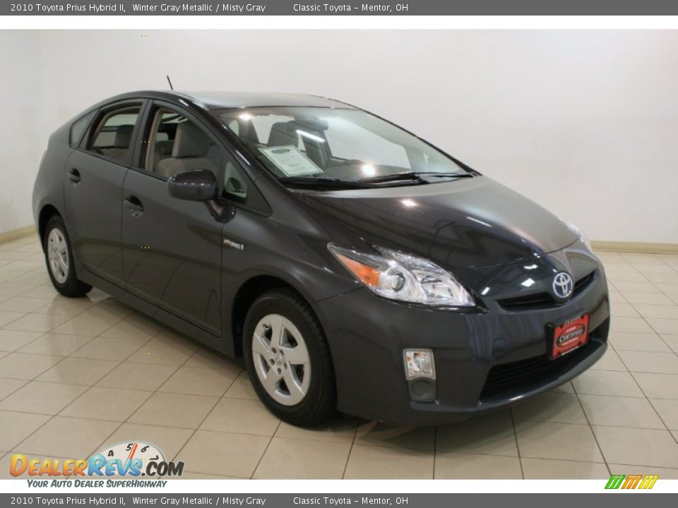 2010 Toyota Prius Hybrid II Winter Gray Metallic / Misty Gray Photo #1