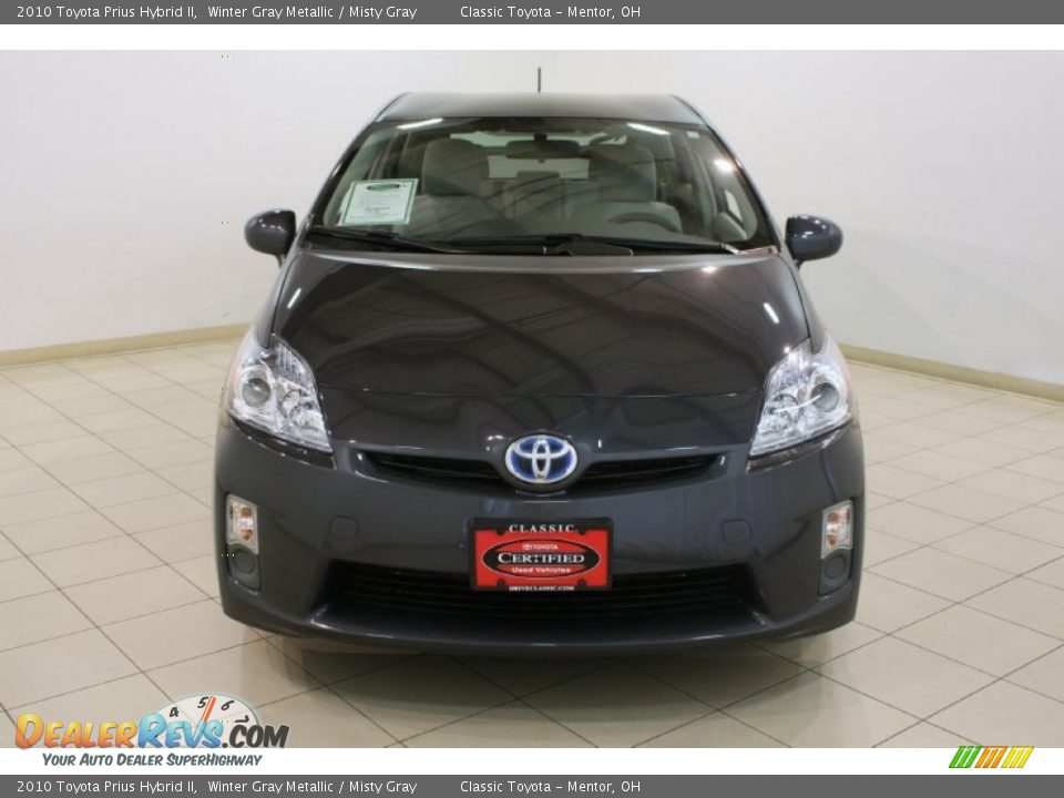 2010 Toyota Prius Hybrid II Winter Gray Metallic / Misty Gray Photo #2