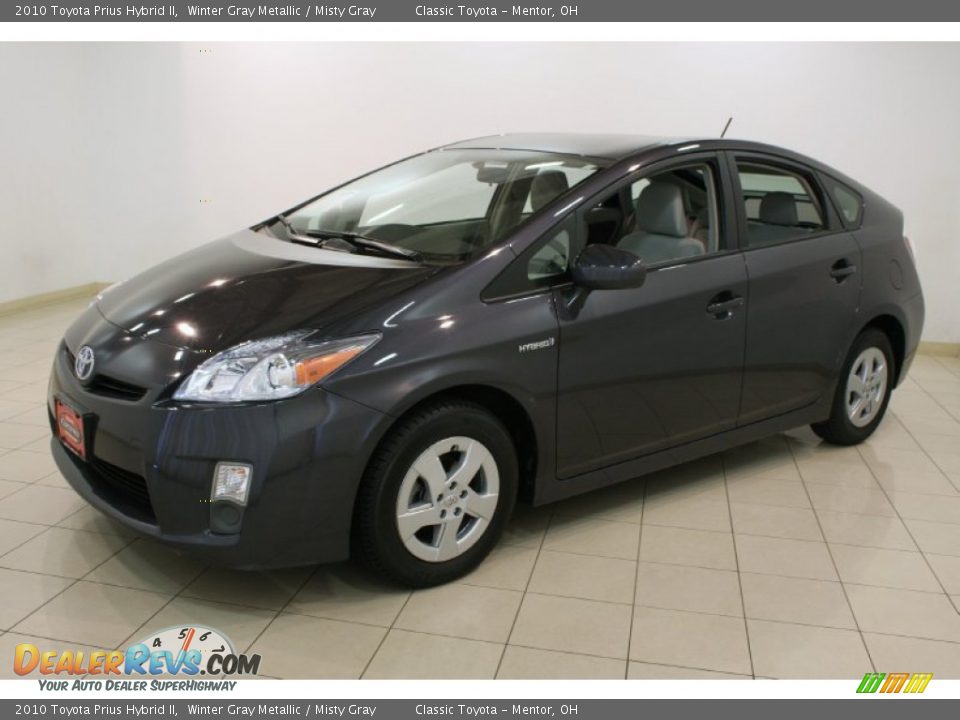 2010 Toyota Prius Hybrid II Winter Gray Metallic / Misty Gray Photo #3