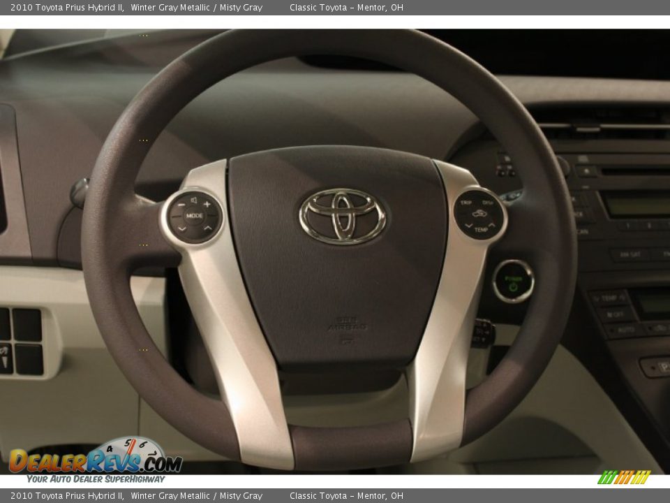 2010 Toyota Prius Hybrid II Winter Gray Metallic / Misty Gray Photo #6