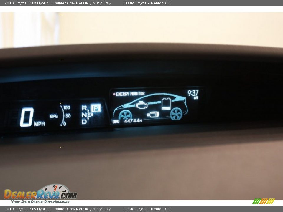 2010 Toyota Prius Hybrid II Winter Gray Metallic / Misty Gray Photo #8