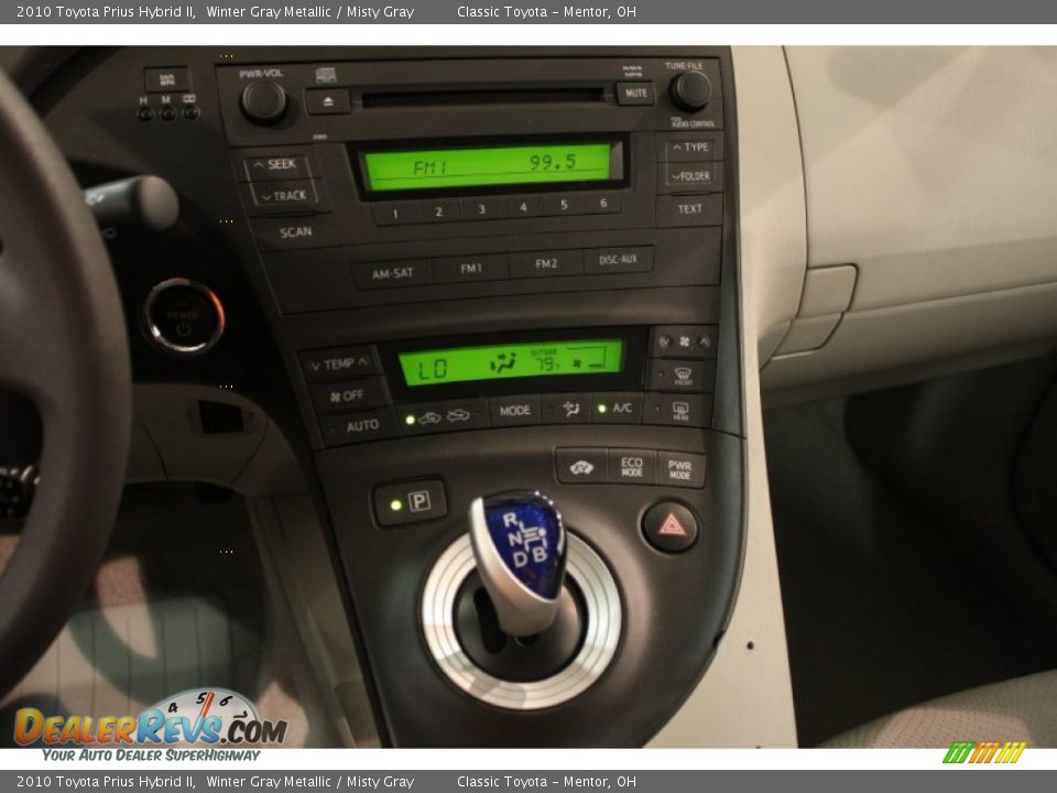 2010 Toyota Prius Hybrid II Winter Gray Metallic / Misty Gray Photo #9