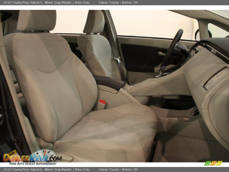2010 Toyota Prius Hybrid II Winter Gray Metallic / Misty Gray Photo #12