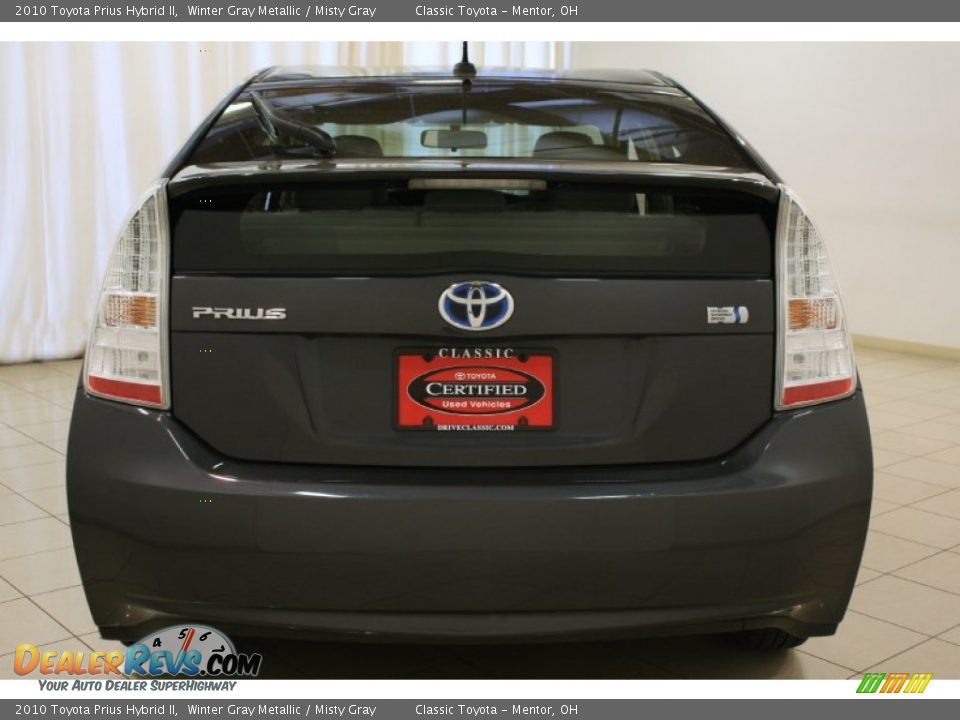 2010 Toyota Prius Hybrid II Winter Gray Metallic / Misty Gray Photo #15