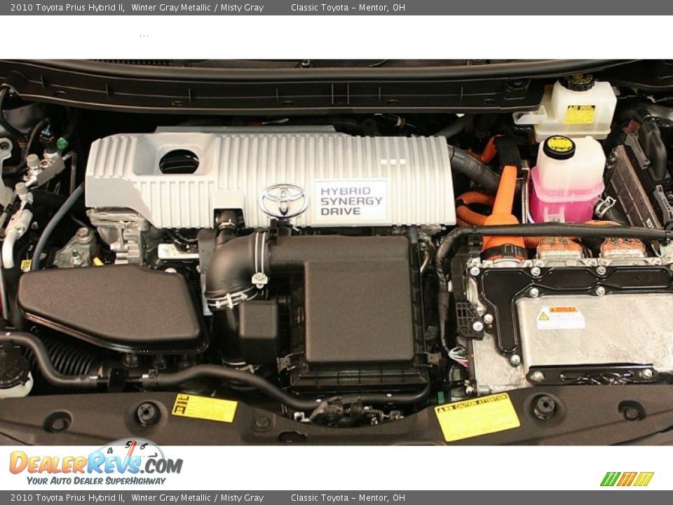 2010 Toyota Prius Hybrid II Winter Gray Metallic / Misty Gray Photo #16