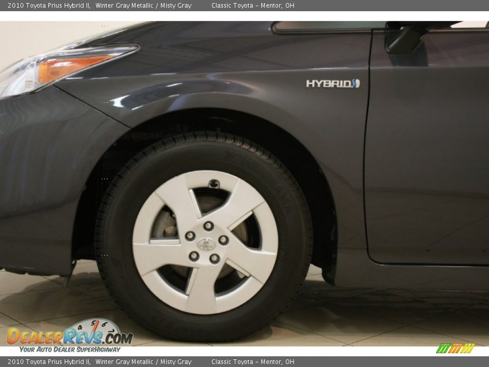 2010 Toyota Prius Hybrid II Winter Gray Metallic / Misty Gray Photo #17