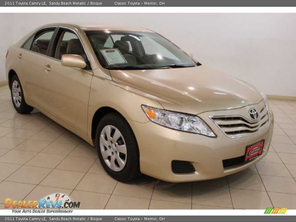 2011 Toyota Camry LE Sandy Beach Metallic / Bisque Photo #1