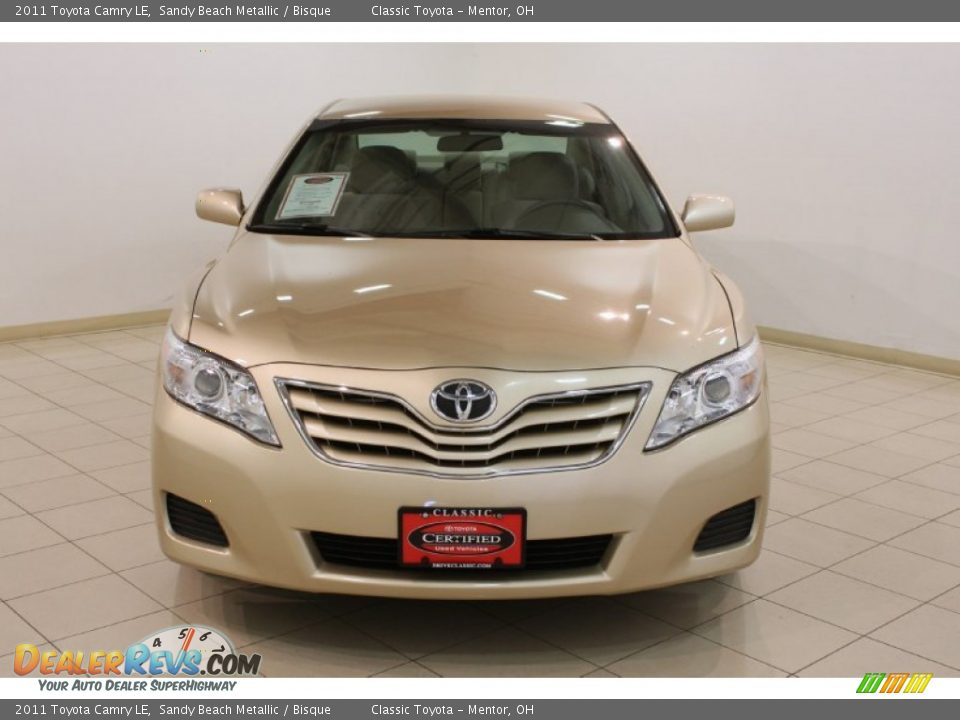 2011 Toyota Camry LE Sandy Beach Metallic / Bisque Photo #2