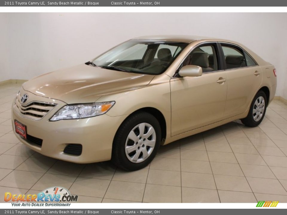 2011 Toyota Camry LE Sandy Beach Metallic / Bisque Photo #3