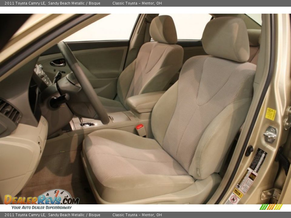 2011 Toyota Camry LE Sandy Beach Metallic / Bisque Photo #5