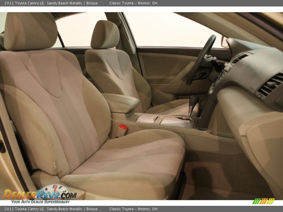 2011 Toyota Camry LE Sandy Beach Metallic / Bisque Photo #11