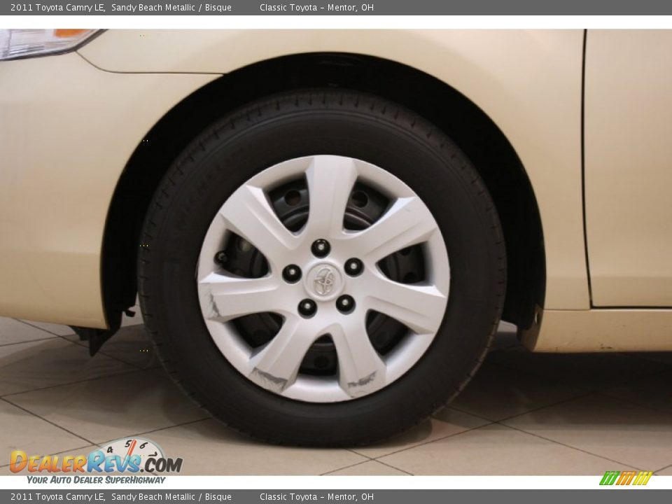 2011 Toyota Camry LE Sandy Beach Metallic / Bisque Photo #16