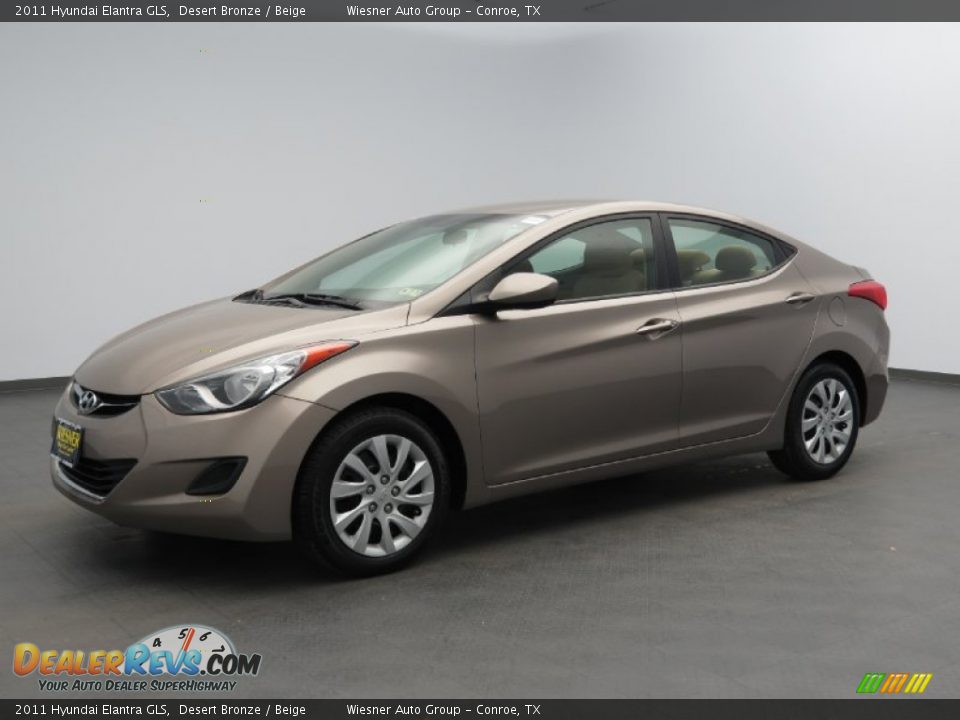 2011 Hyundai Elantra GLS Desert Bronze / Beige Photo #1