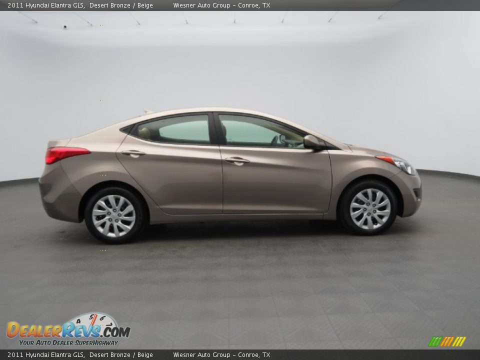 Desert Bronze 2011 Hyundai Elantra GLS Photo #4
