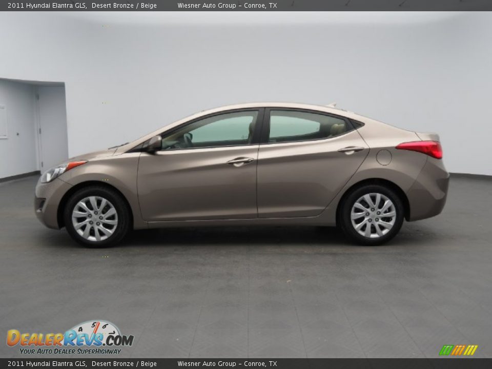 2011 Hyundai Elantra GLS Desert Bronze / Beige Photo #8