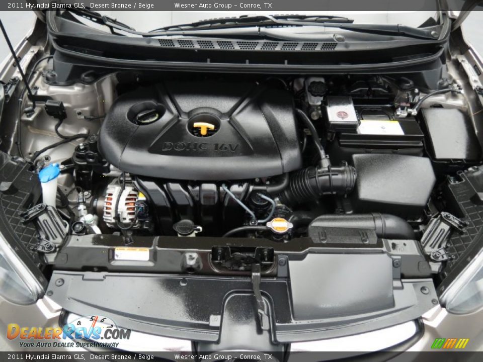 2011 Hyundai Elantra GLS 1.8 Liter DOHC 16-Valve D-CVVT 4 Cylinder Engine Photo #10