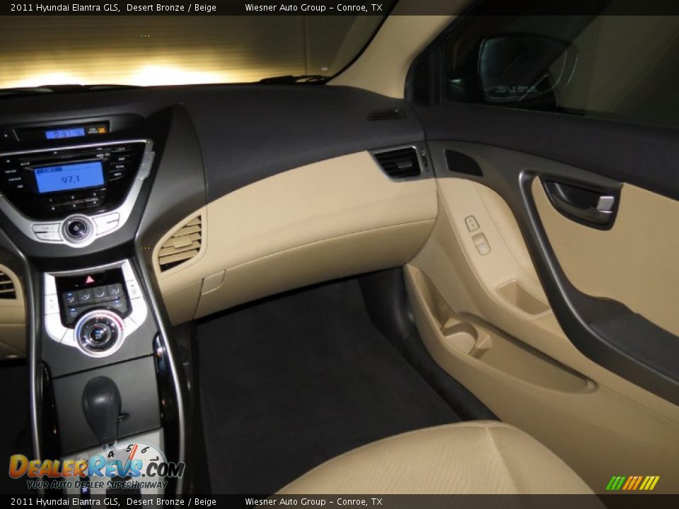 2011 Hyundai Elantra GLS Desert Bronze / Beige Photo #15