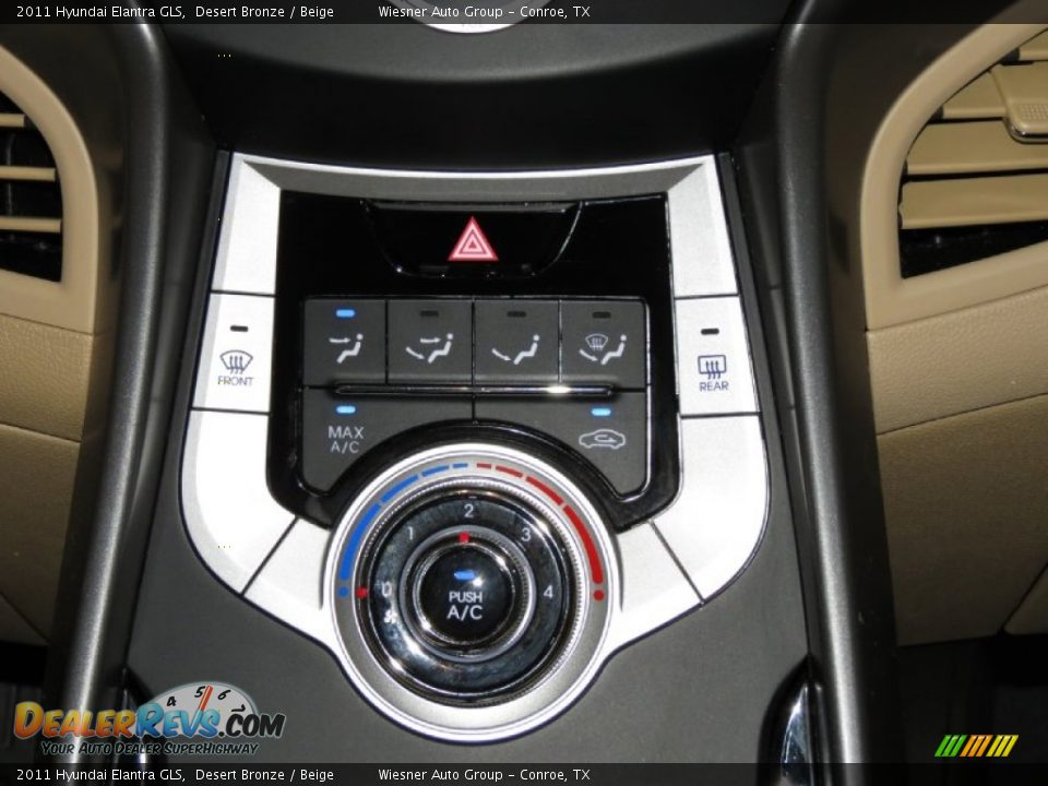 Controls of 2011 Hyundai Elantra GLS Photo #17