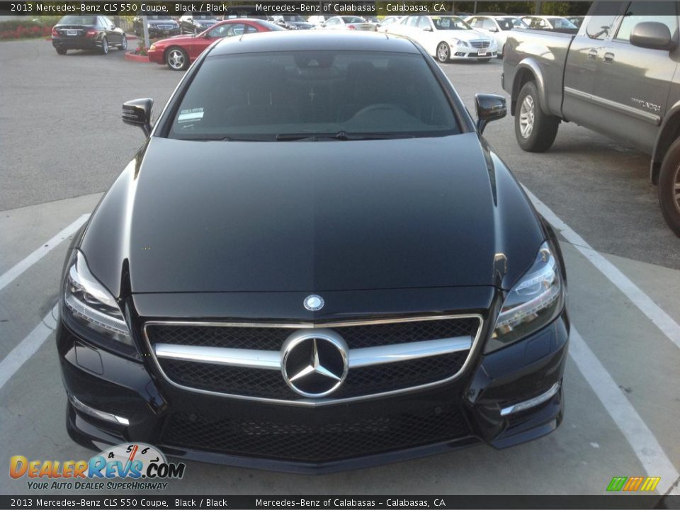 2013 Mercedes-Benz CLS 550 Coupe Black / Black Photo #1