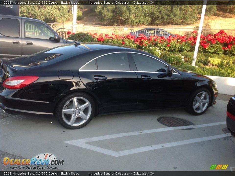 2013 Mercedes-Benz CLS 550 Coupe Black / Black Photo #2
