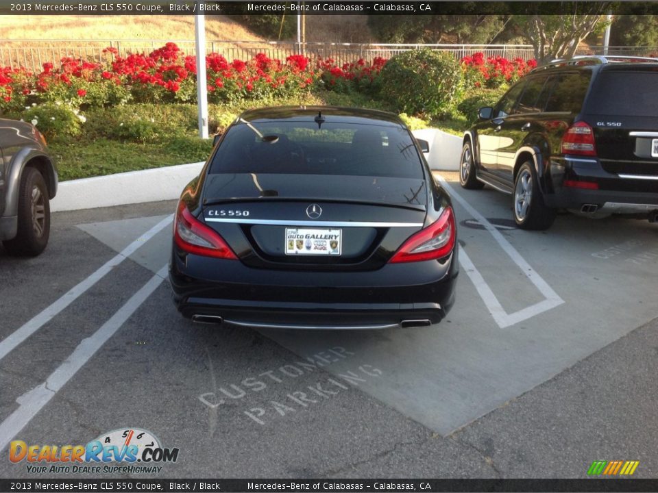 2013 Mercedes-Benz CLS 550 Coupe Black / Black Photo #3