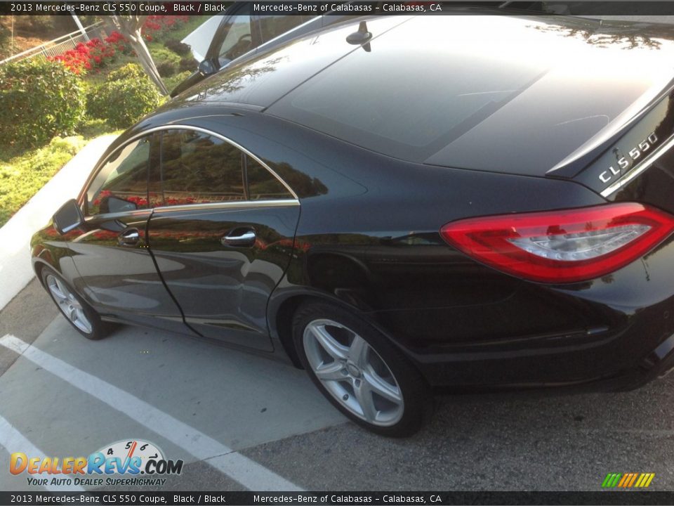 2013 Mercedes-Benz CLS 550 Coupe Black / Black Photo #4