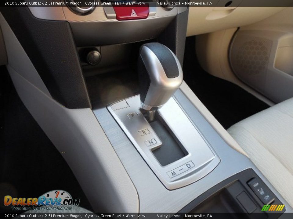 2010 Subaru Outback 2.5i Premium Wagon Cypress Green Pearl / Warm Ivory Photo #12