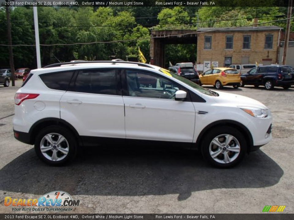 2013 Ford Escape SE 2.0L EcoBoost 4WD Oxford White / Medium Light Stone Photo #1