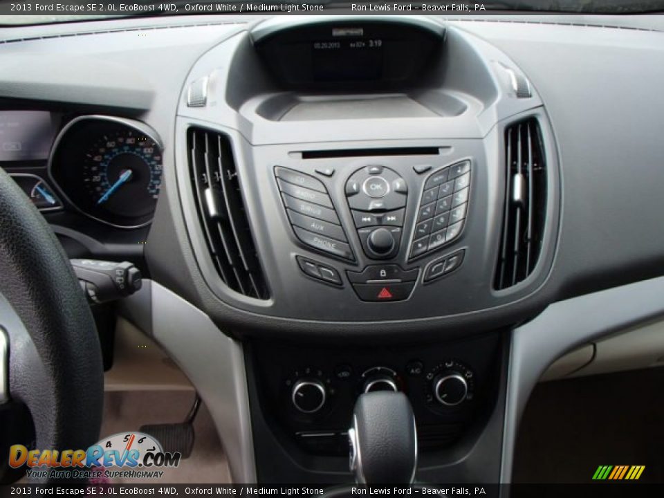 2013 Ford Escape SE 2.0L EcoBoost 4WD Oxford White / Medium Light Stone Photo #16